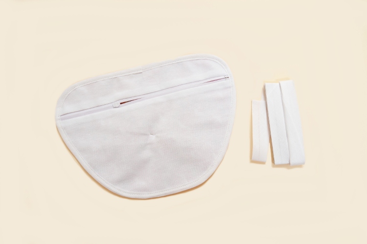 DIY MODE flache einfache Hip Bag Bauchtasche Hüfttasche Gürteltasche nähen selber selbst machen